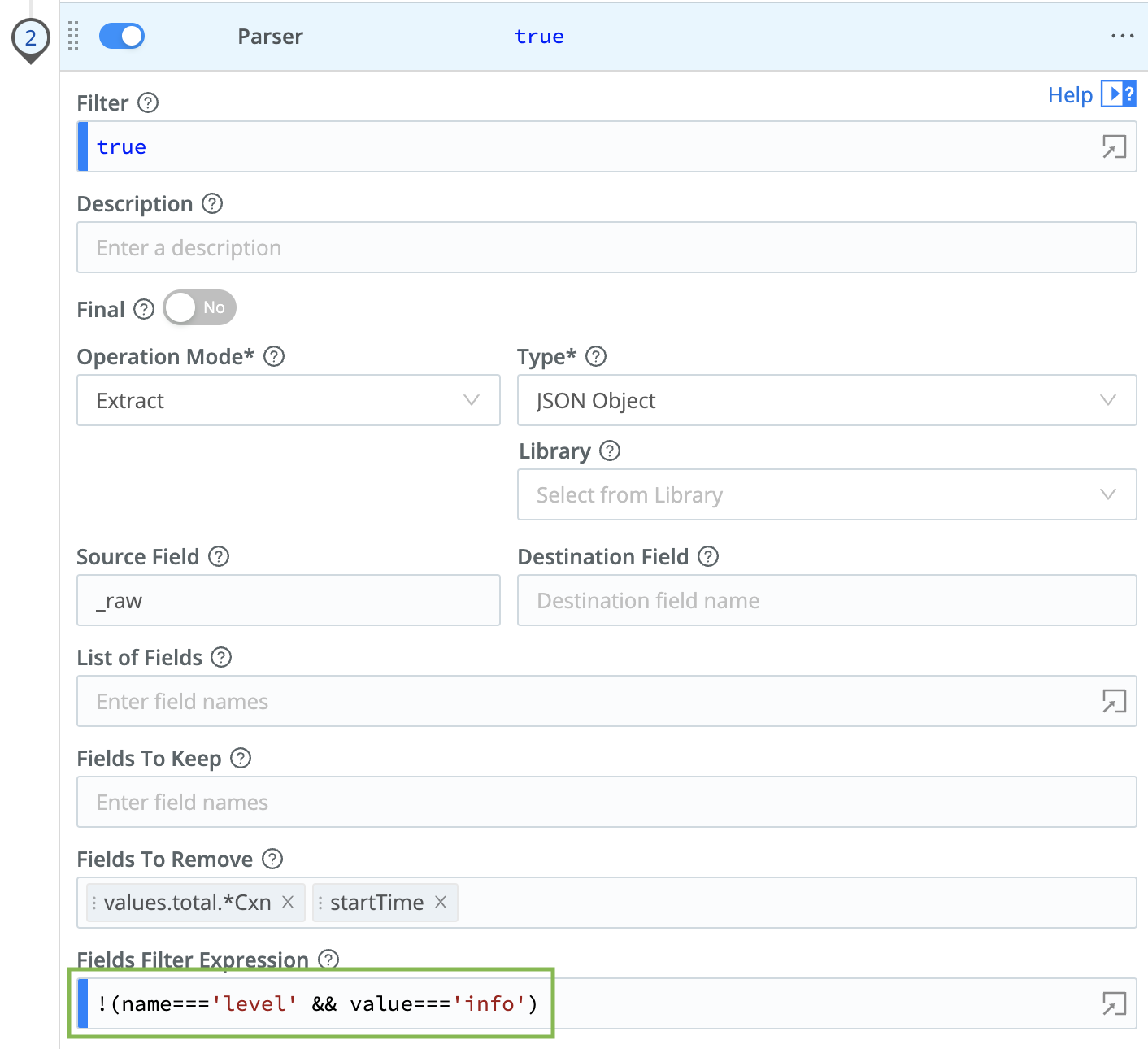 Parser Function